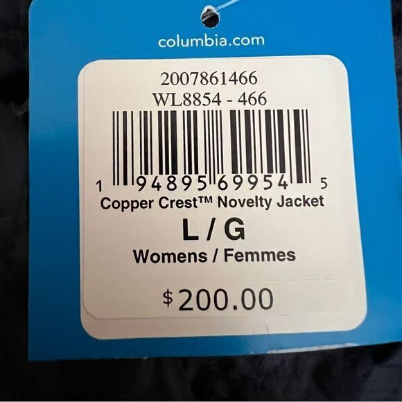 Columbia Women’s L Copper Crest Novelty Jacket NWT - Picture 13 of 15
